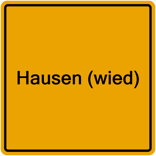 Einwohnermeldeamt24 Hausen (wied)